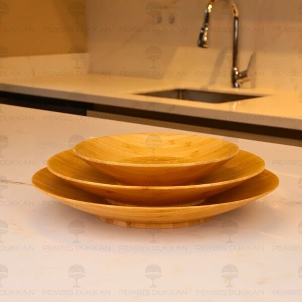 Bambu 24cm Sunum Servis Tabağı (7b216)