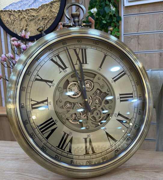 52 CM ÇARKLI DUVAR SAATİ 2619