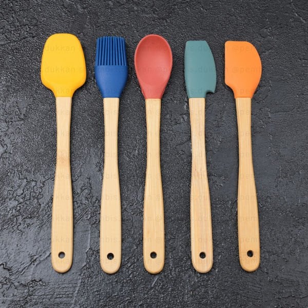 5li Koyu Renkli Mini Silikon Set