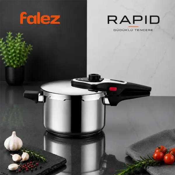 Falez Rapid 4 Litre Düdüklü Tencere