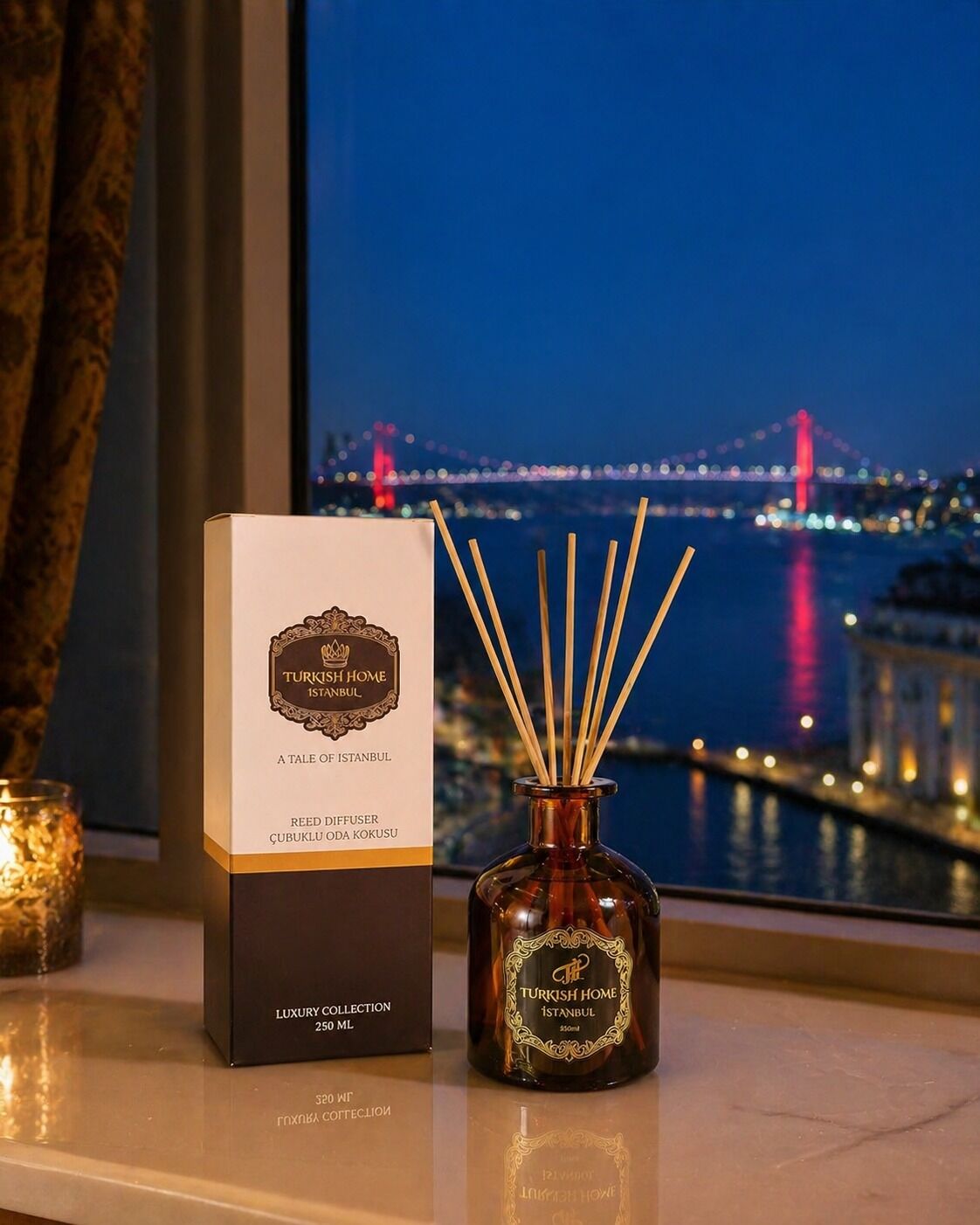 250ml Turkish Home İstanbul Çubuklu Oda Kokusu