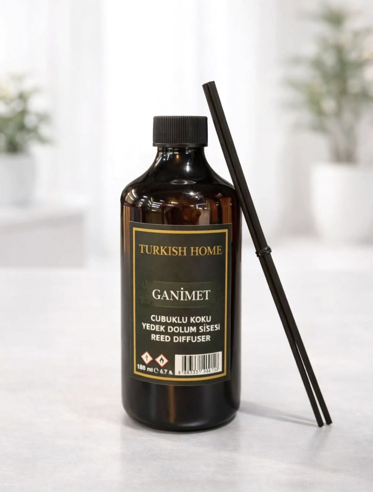 500ml Turkısh Home Ganimet Oda Kokusu Dolum & Yedek Şişe