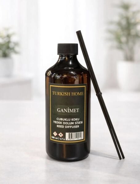 500ml Turkısh Home Ganimet Oda Kokusu Dolum & Yedek Şişe