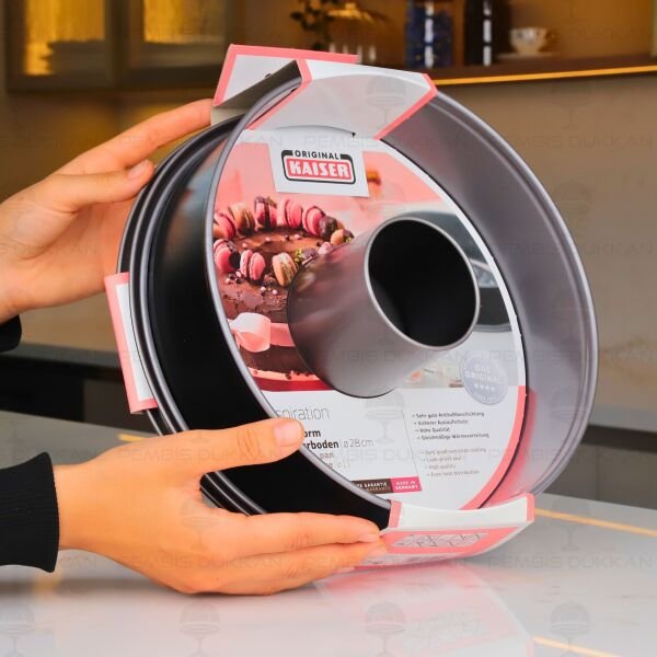 Kaiser Inspiration B Borulu Kelepçeli Kek Kalıbı 26cm