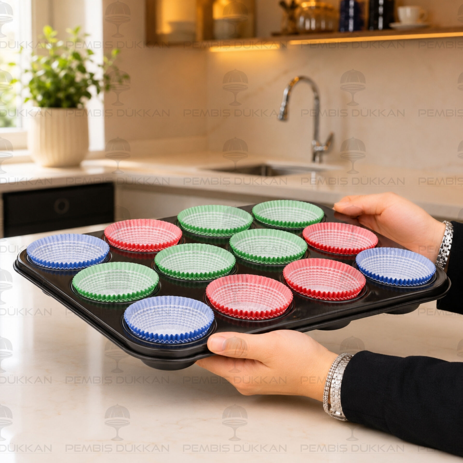 Guardini Muffin Kalıbı 12li