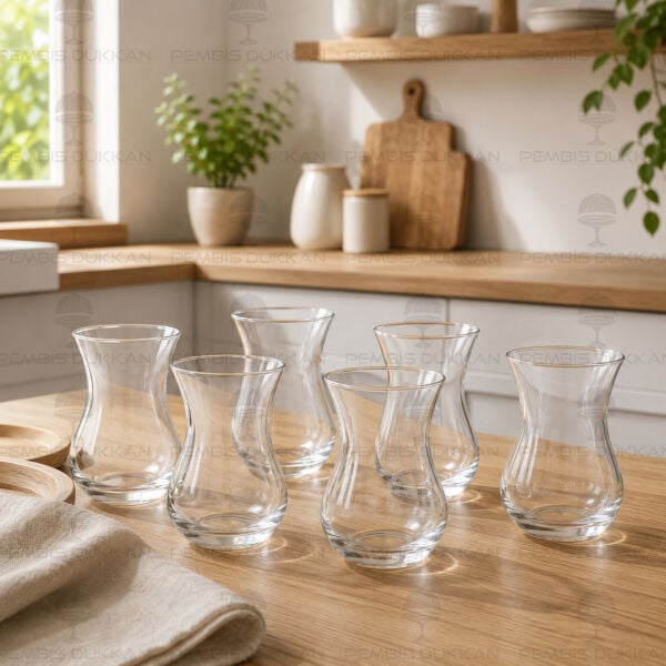 Ruba Crystallin 150 cc 6lı Çay Bardağı (22175)