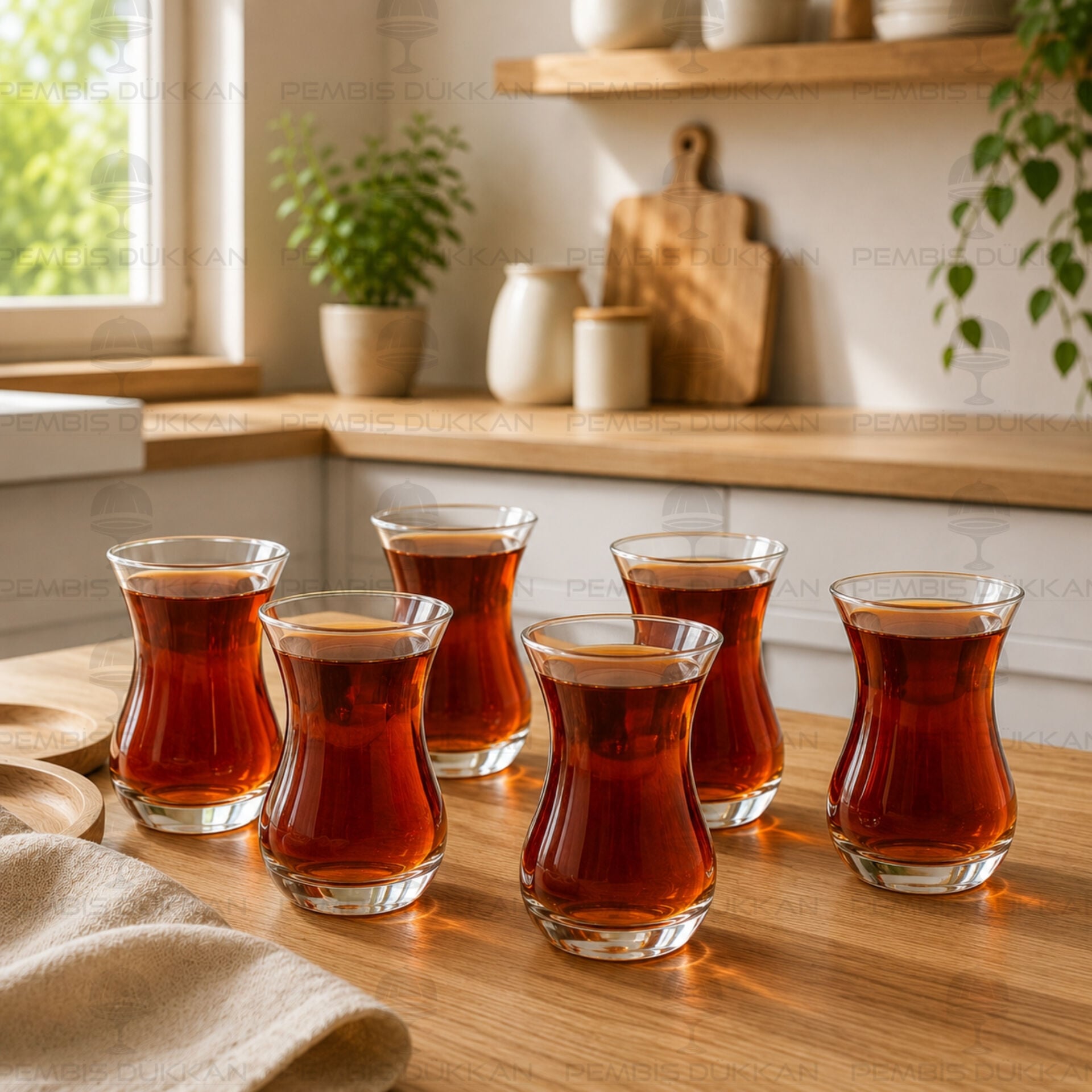 Ruba Crystallin 150 cc 6'lı Çay Bardağı (22175)