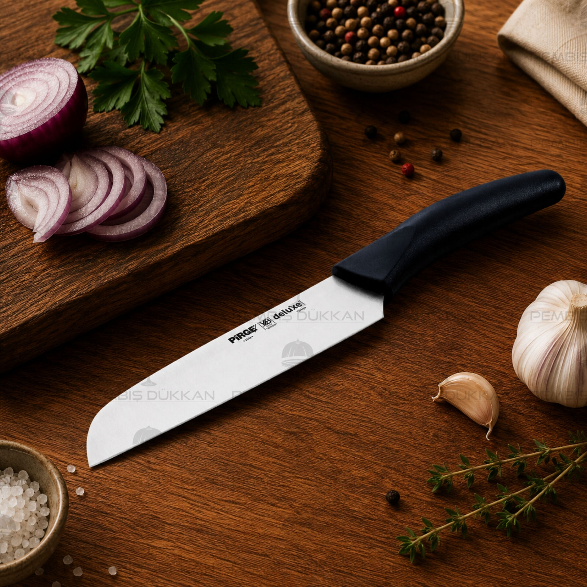 Pirge Deluxe Santoku Bıçağı 17cm - 71484