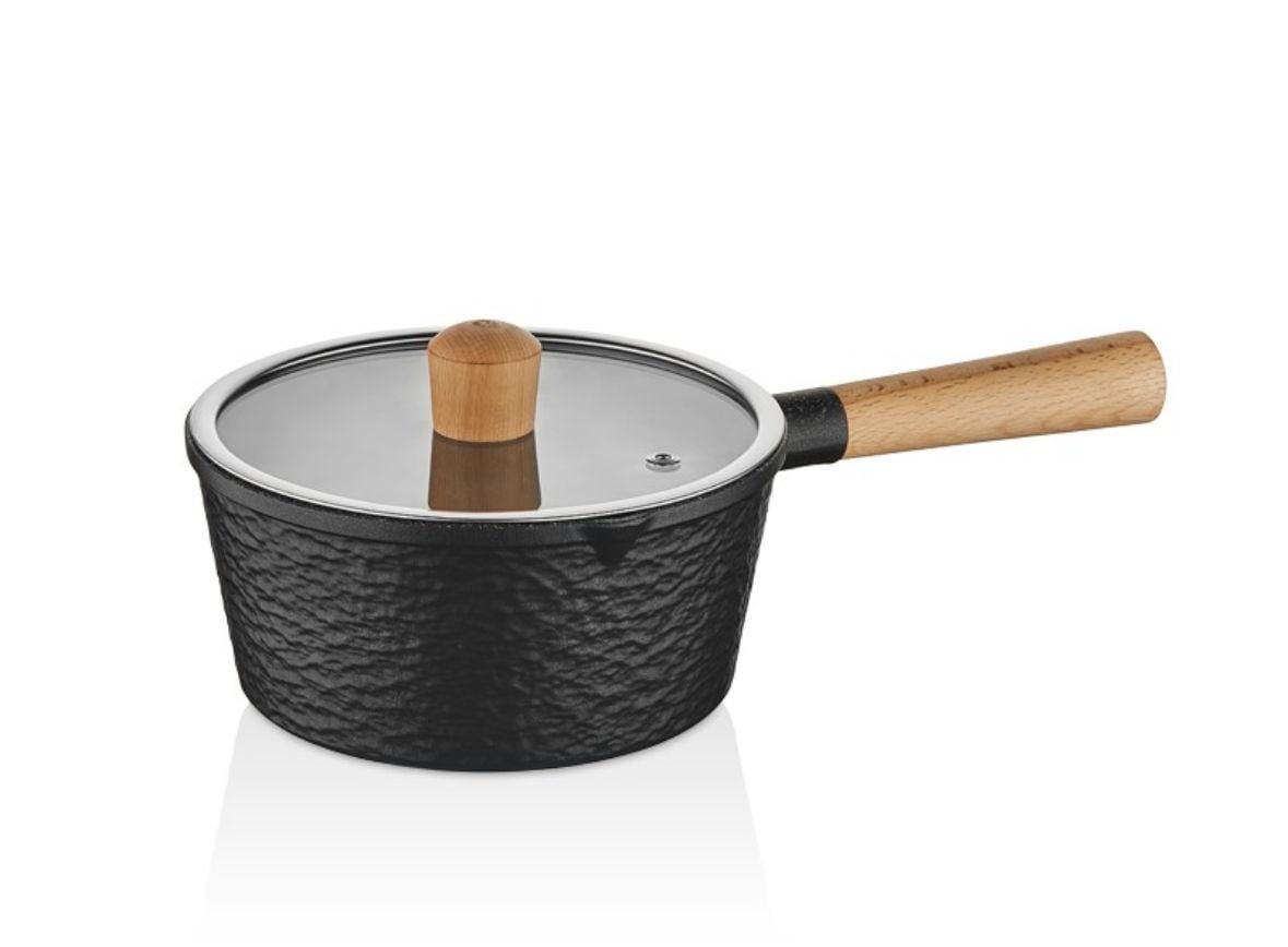 Falez 16cm Blackline Kapaklı Sütlük