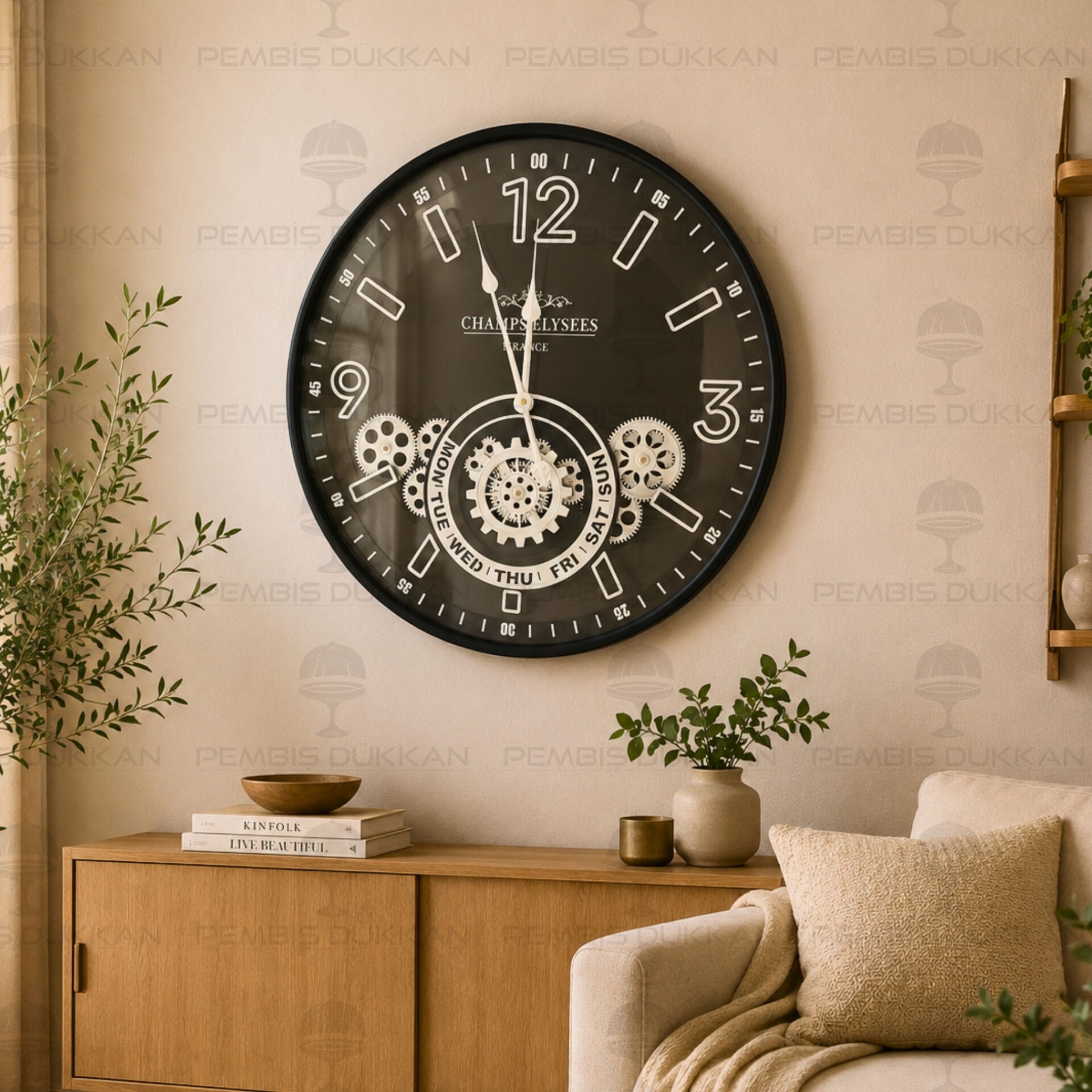 59 cm Duvar Saati 4400