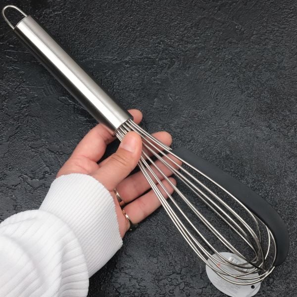 Sıyırma Aparatlı 34cm Çelik Çırpıcı