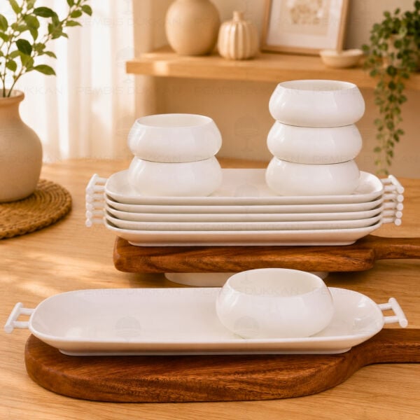 6 Kişilik Perla Bireysel Küçük Servis Kombin Set No2