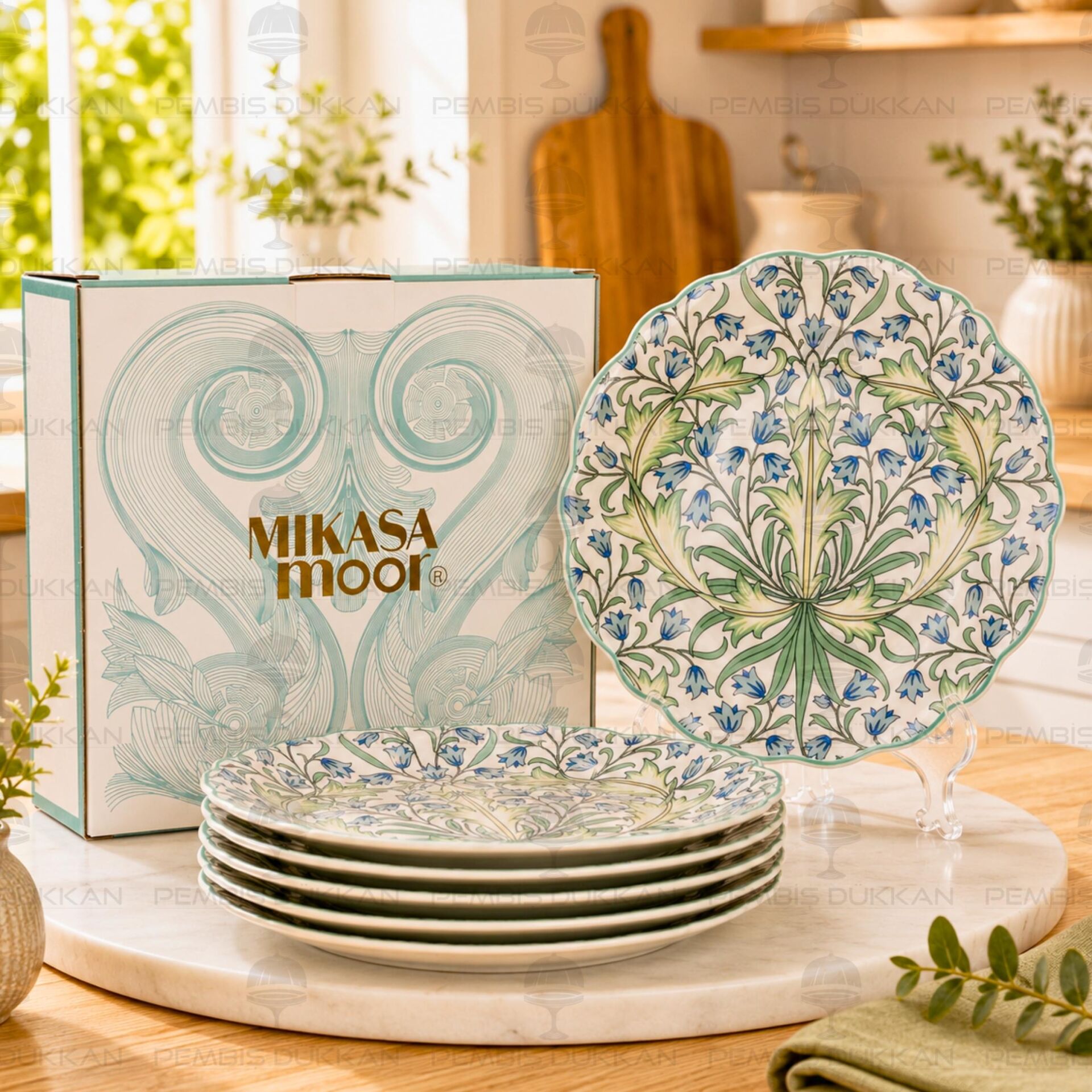 Lunaria 6lı Pasta Tabağı Takımı