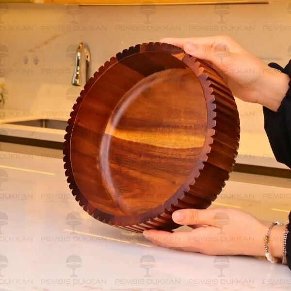Akasya 26 cm Tırtıklı Kase 7B269