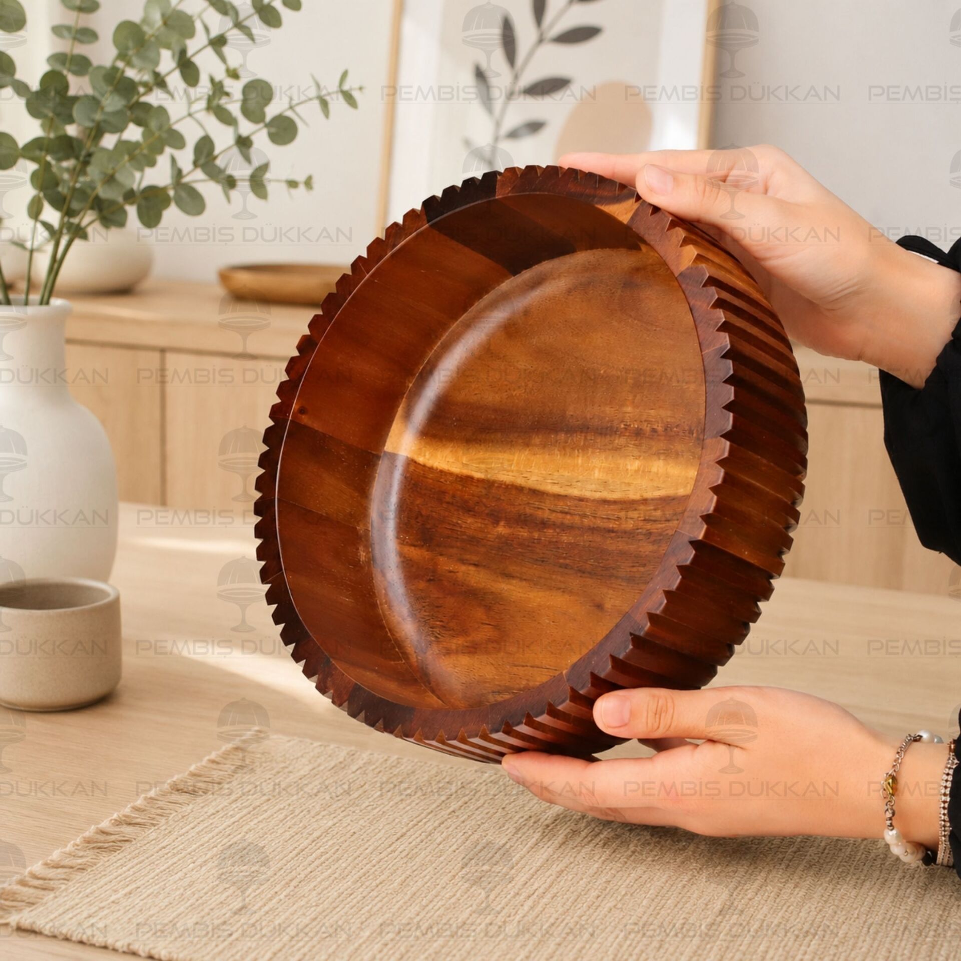 Akasya 26 cm Tırtıklı Kase 7B269