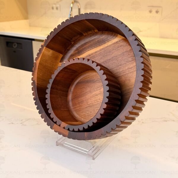 Akasya 15 cm Tırtıklı Kase 7B270