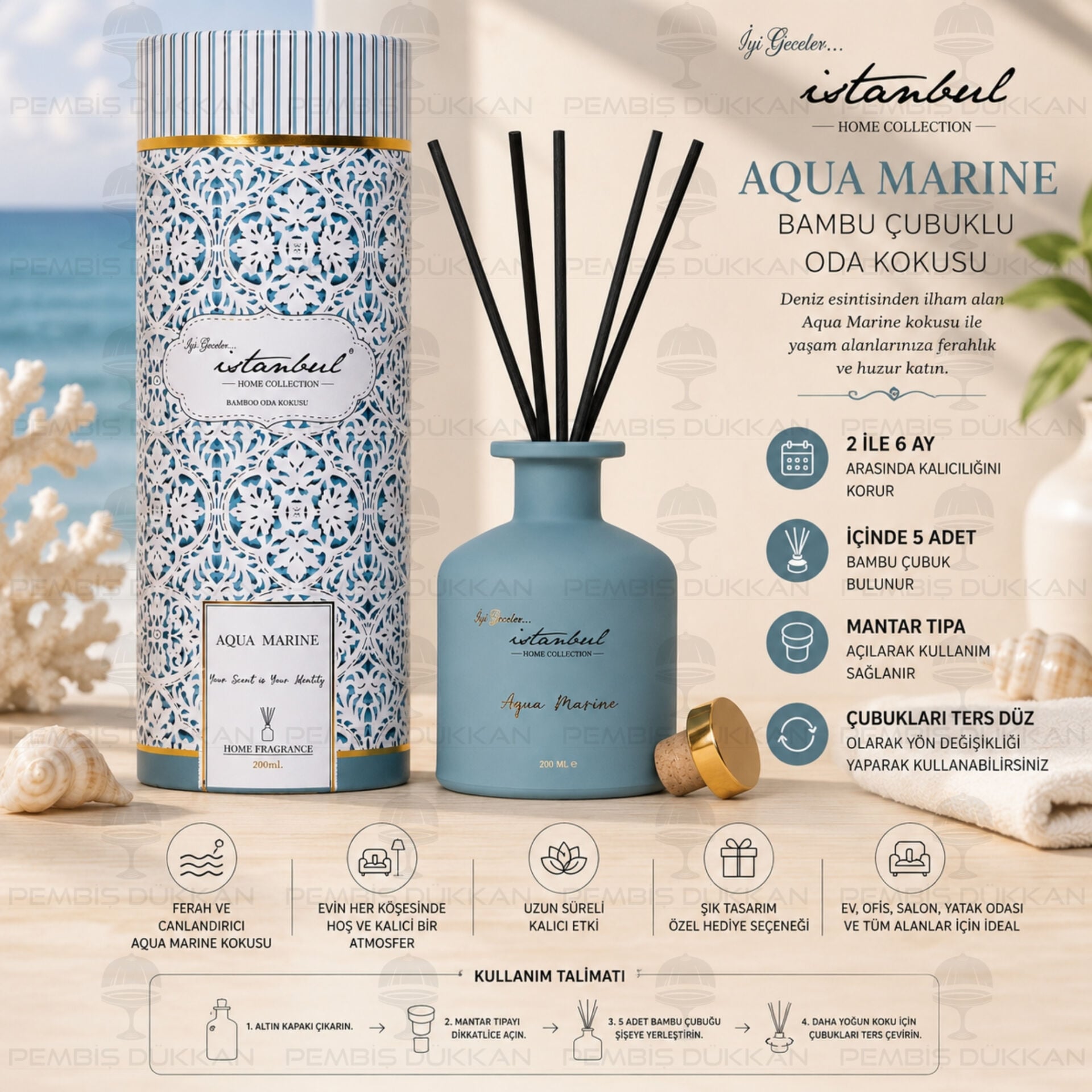 Aqua Marine Oda Kokusu 200ml