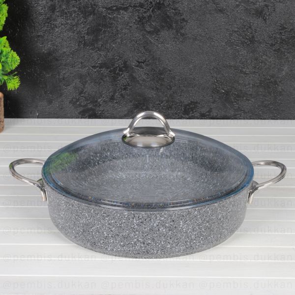 Falez Pedra 30cm Basık Tencere