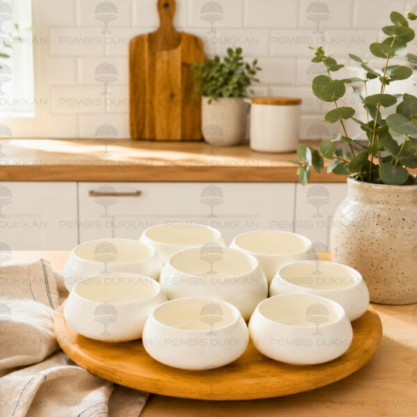 Vento Masa Ortası Bambu Standlı Reçellik Kombin Set 9