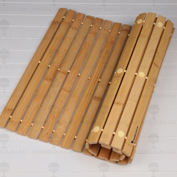 Bambu Çubuklu 40x60cm Banyo Yer Matı (863)