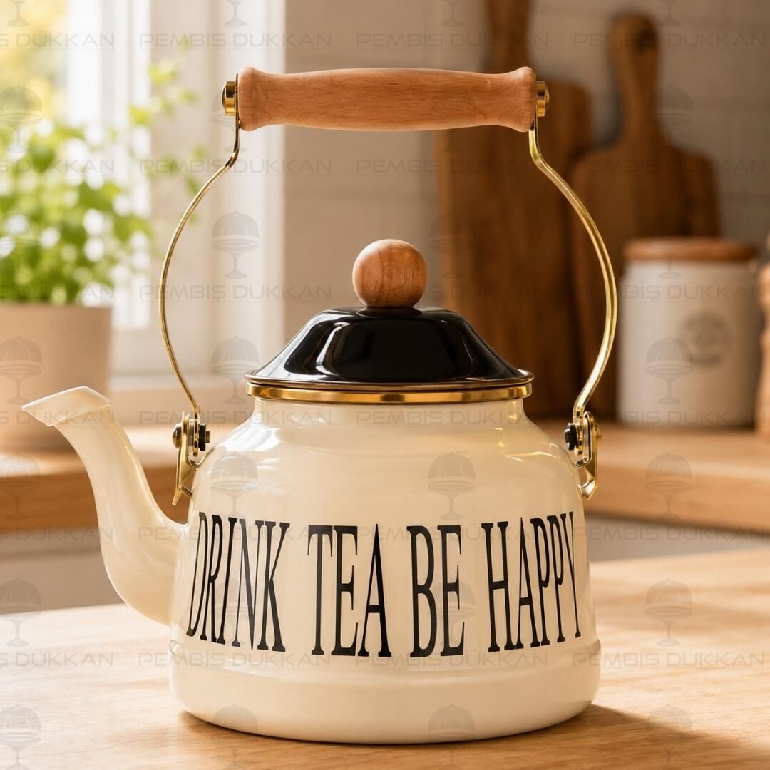 Motto Emaye 2.5 Litre Kettle Demlik