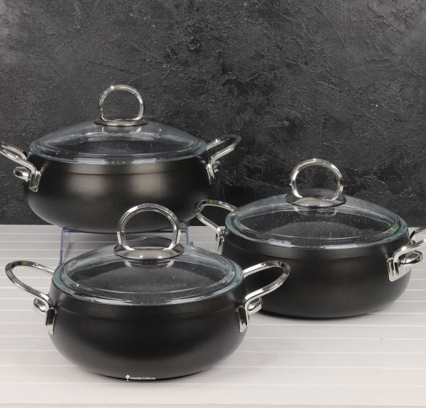 Olika Ethernum Granit Tencere Set