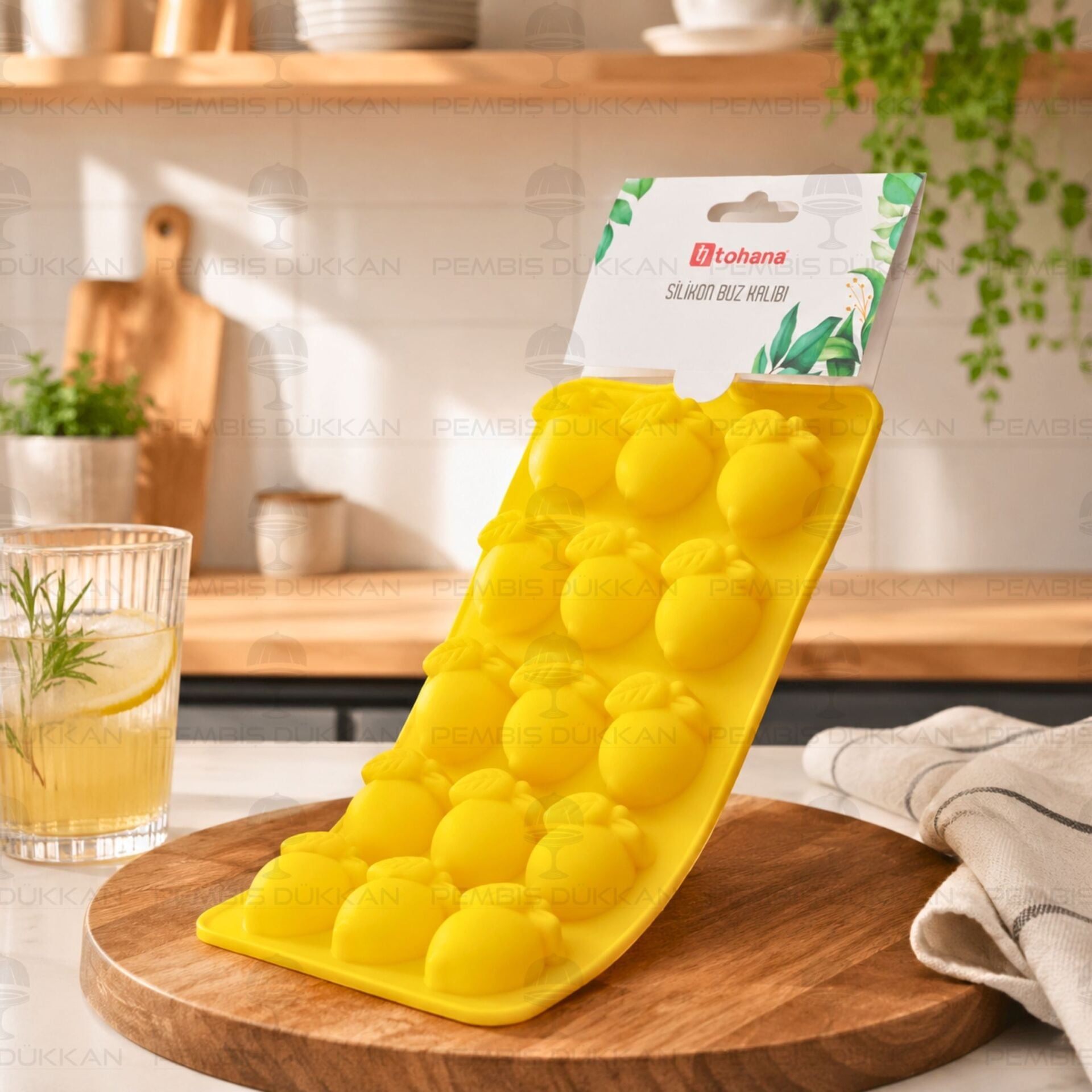 1 Adet Silikon Limon Model Çikolata Kalıbı