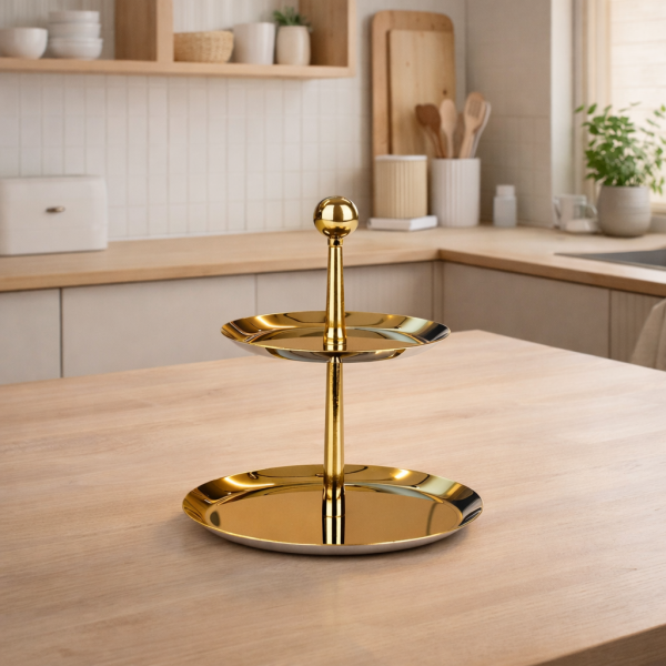Tiamo Small Gold 2 Katlı Sunumluk