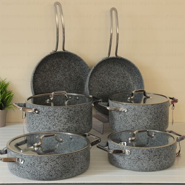 Brioni Stone-Age Tencere Kombin Set No:2
