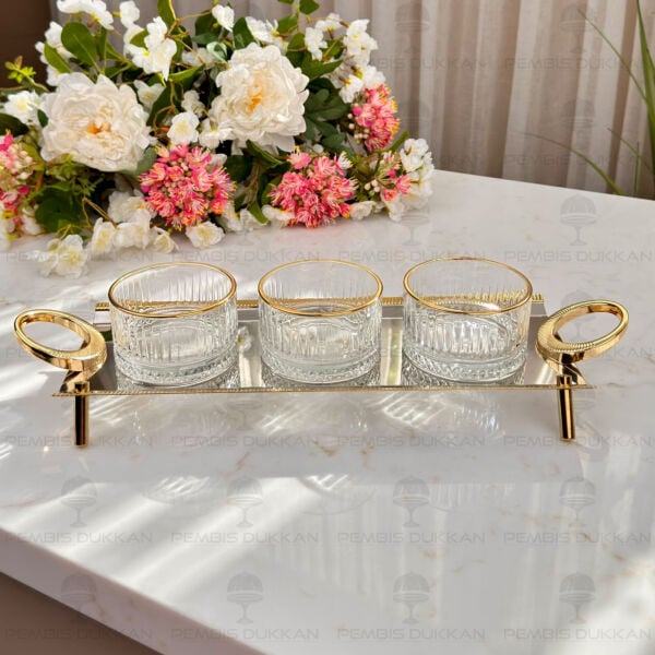 Tiamo Mios Gold 3lü Çerezlik