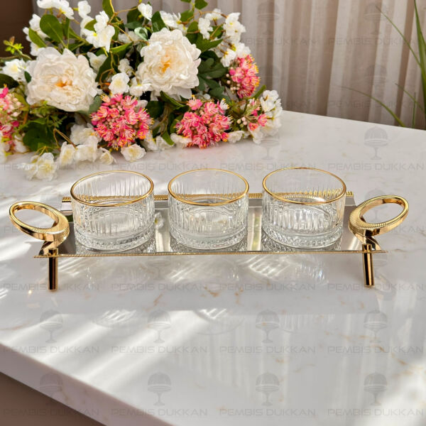 Tiamo Mios Gold 3lü Çerezlik