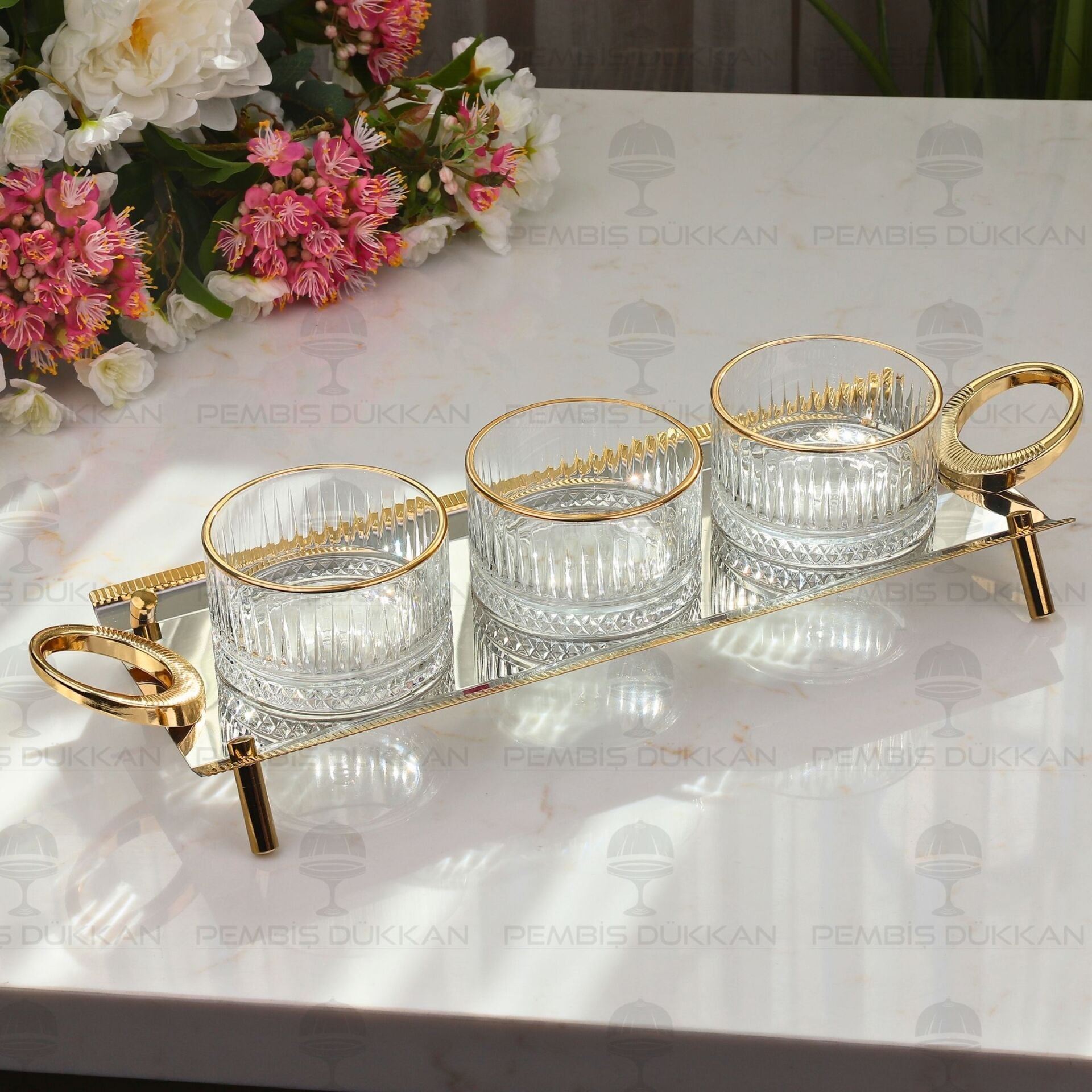 Tiamo Mios Gold 3lü Çerezlik