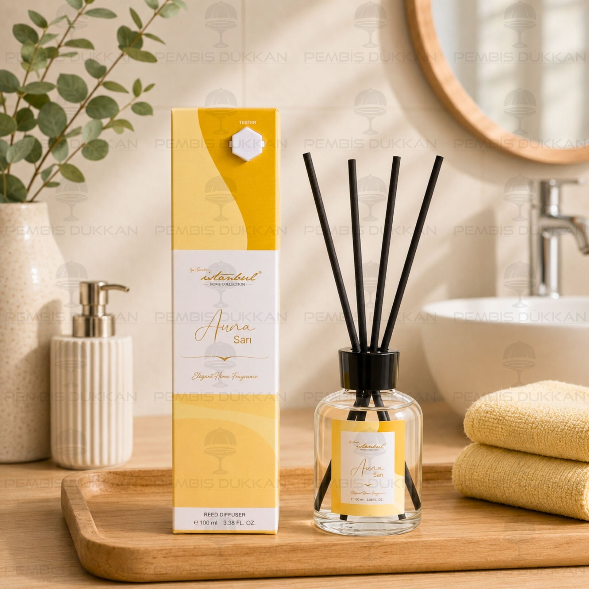 Aura Sarı Oda Kokusu 100ml
