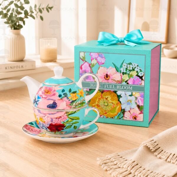 Full Bloom Fincanlı Demlik 036